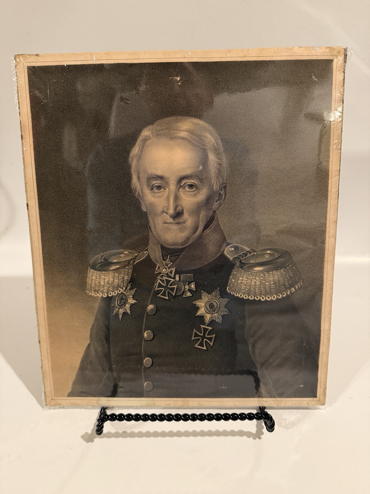 1763 – 1836 Vintage Print of Prussian General Leopold Wilhelm von Dobschütz
