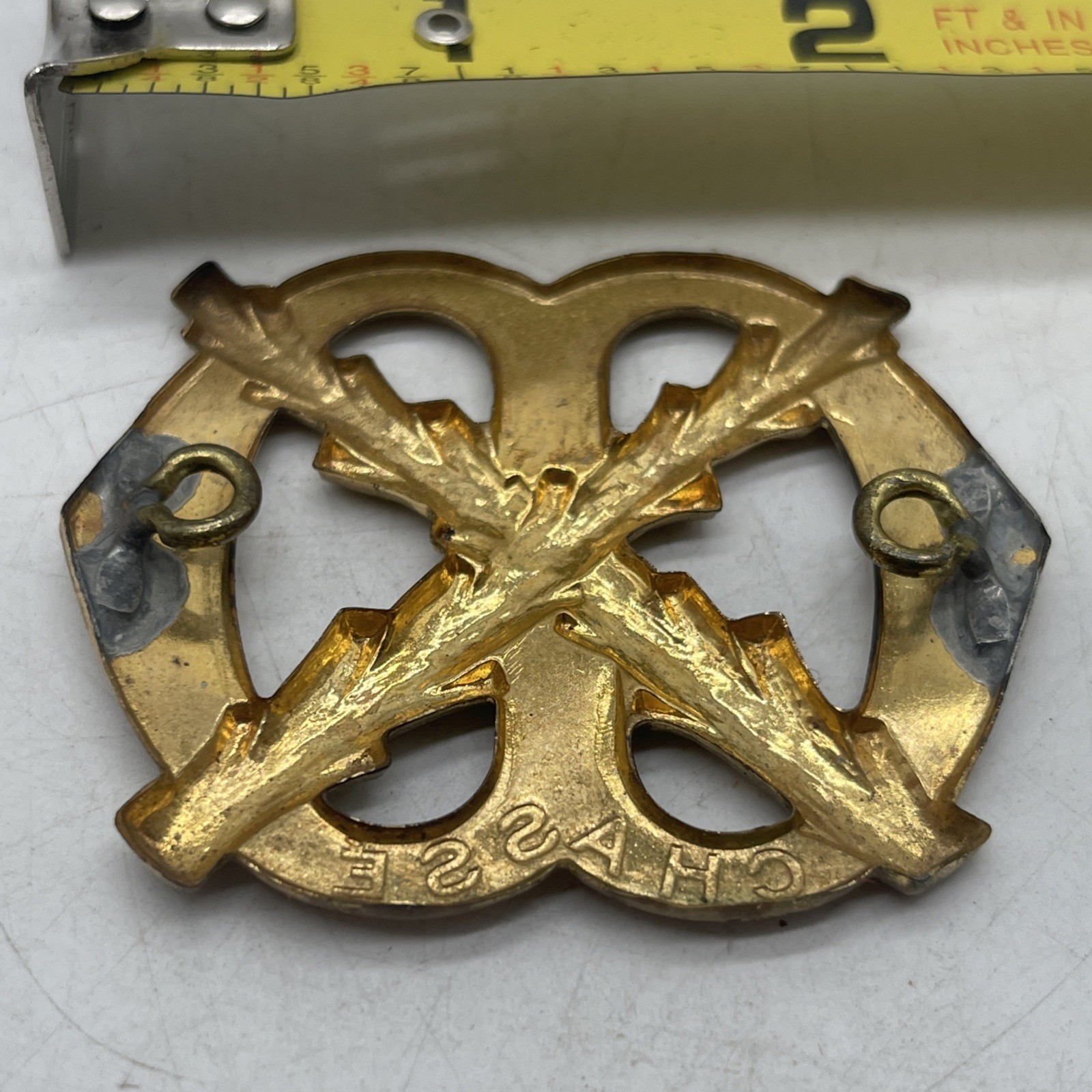 Netherland Military Motorized Rifle Regiment CHASSE Land Forces Royal Army Badge