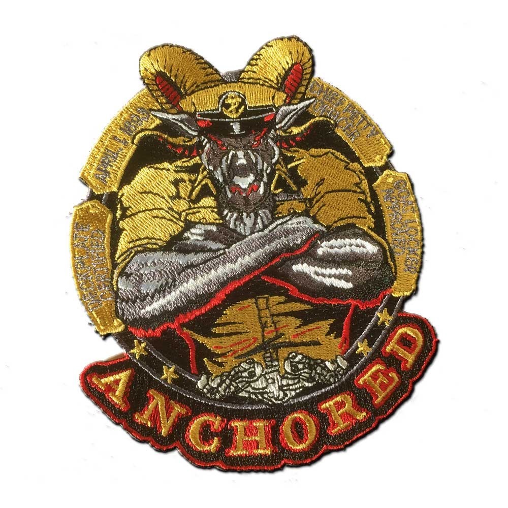 US Navy Chief Anchored Submarine Warfare Veteran Patriotic 4″ Military Patch