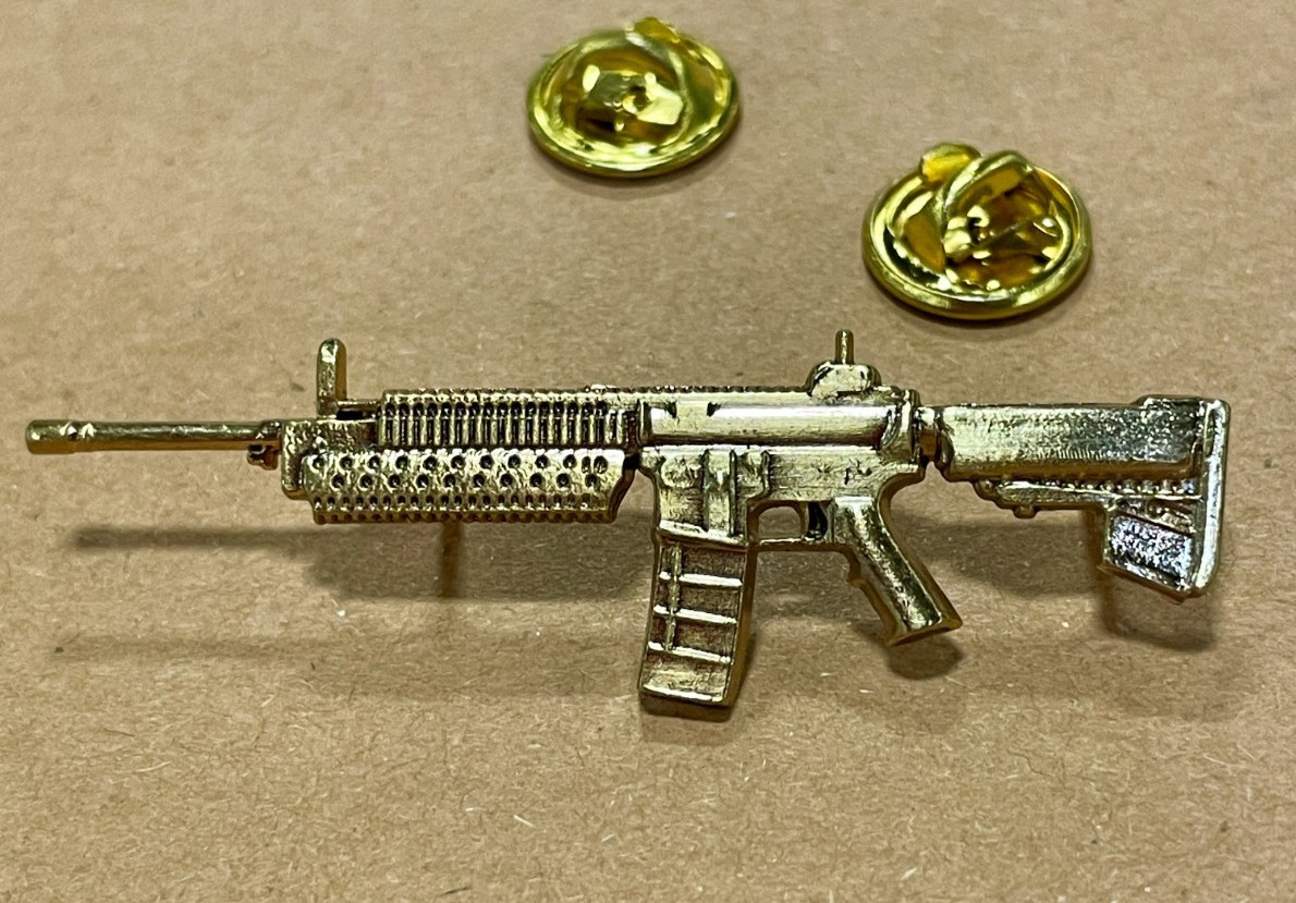 Rifle Lapel Pin