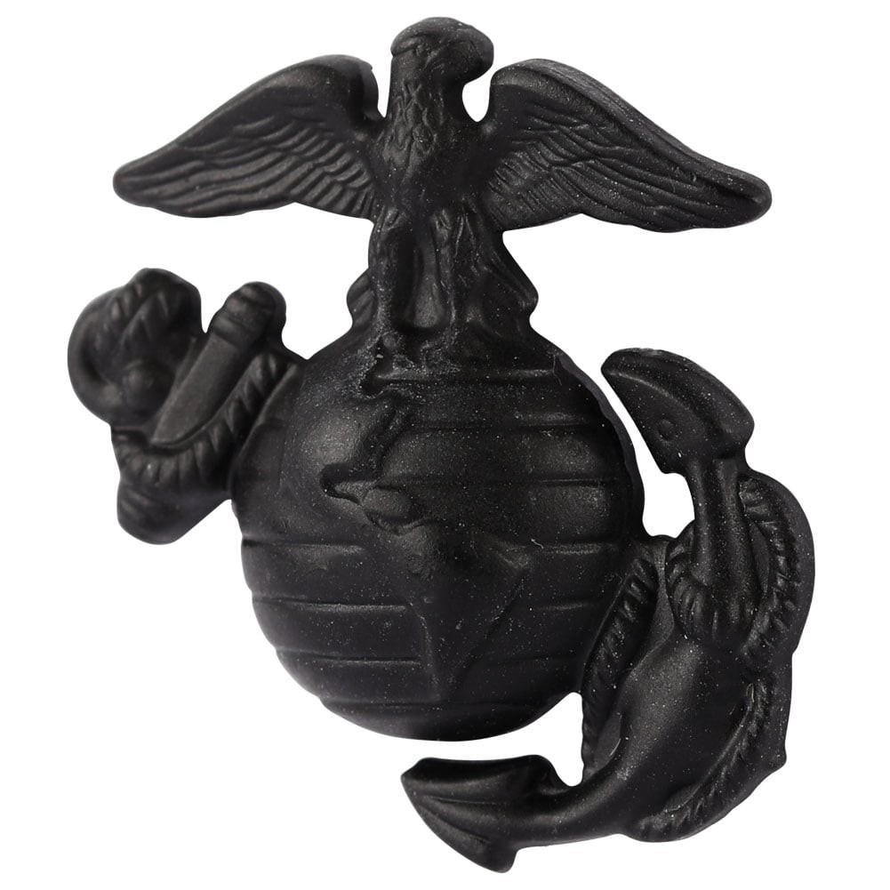 Marine Corps Enlisted Collar Insignia Black