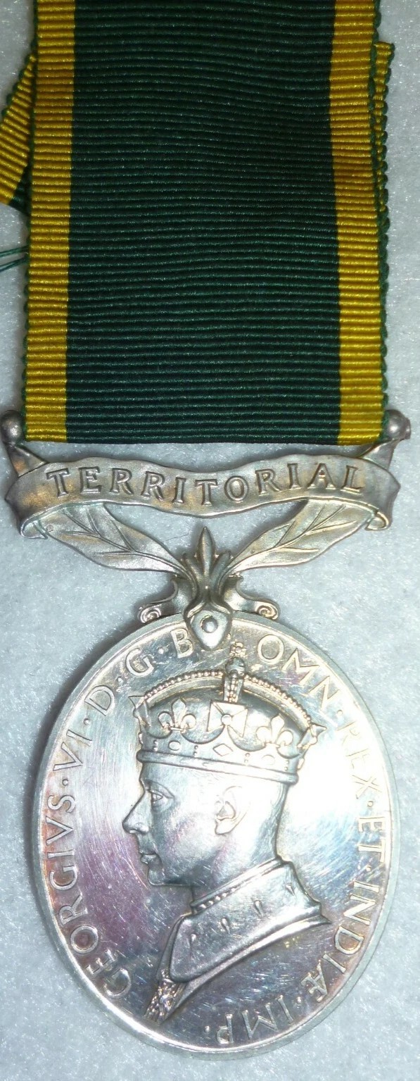 The Territorial Efficiency Medal, George VI to a Female in The A.T.S.