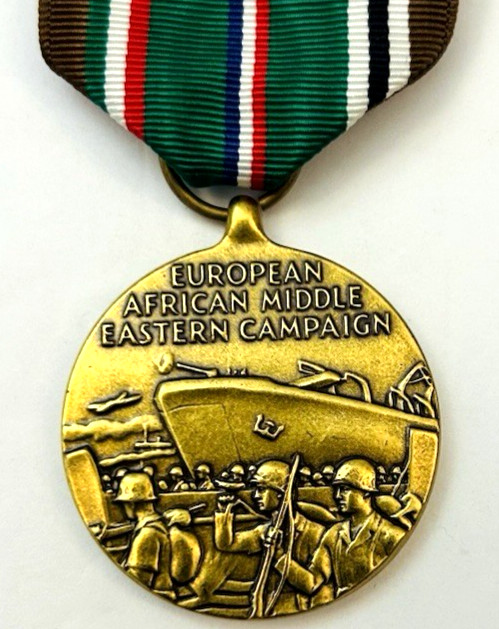 Vtg WW2 European African Middle Eastern Campaign Replacement Medal Graco USA