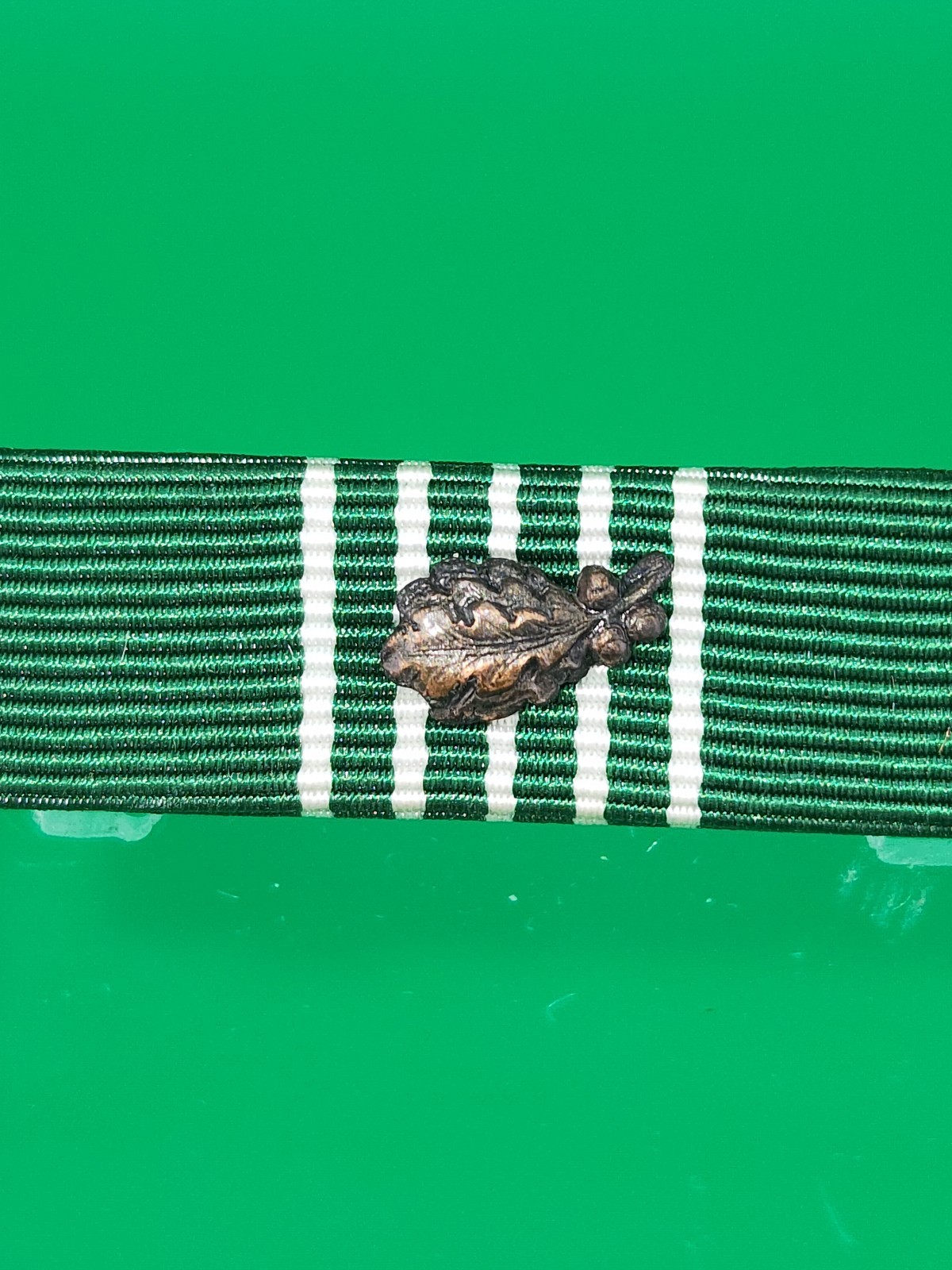 US Army Commendation ARCOM Slide-On Ribbon Bar w/ Bronze Oak Leaf Cluster Device