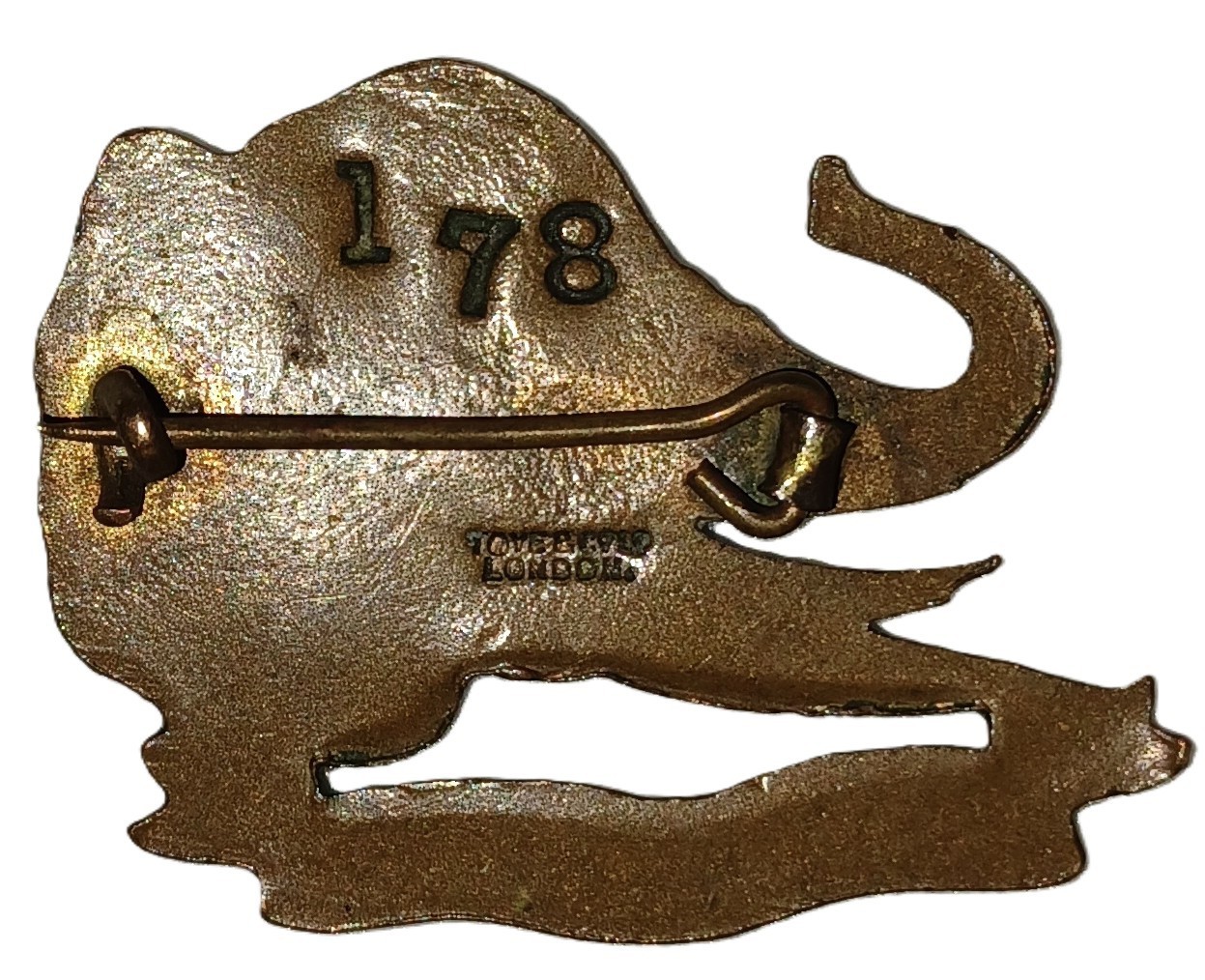 Sudan – Khartoum Province Province Senior Officer’s Numbered Cap Badge, UK Made