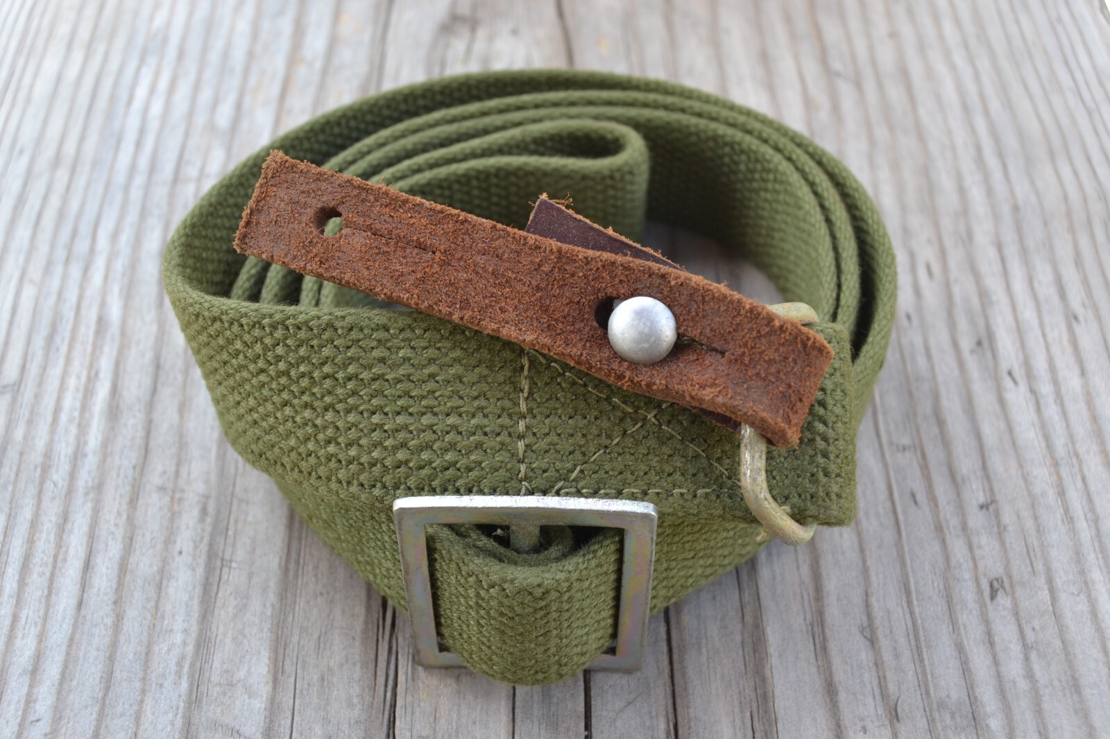 Chinese military surplus type 56 Norinco7.62 x 39 五六式 canvas web sling green 5#