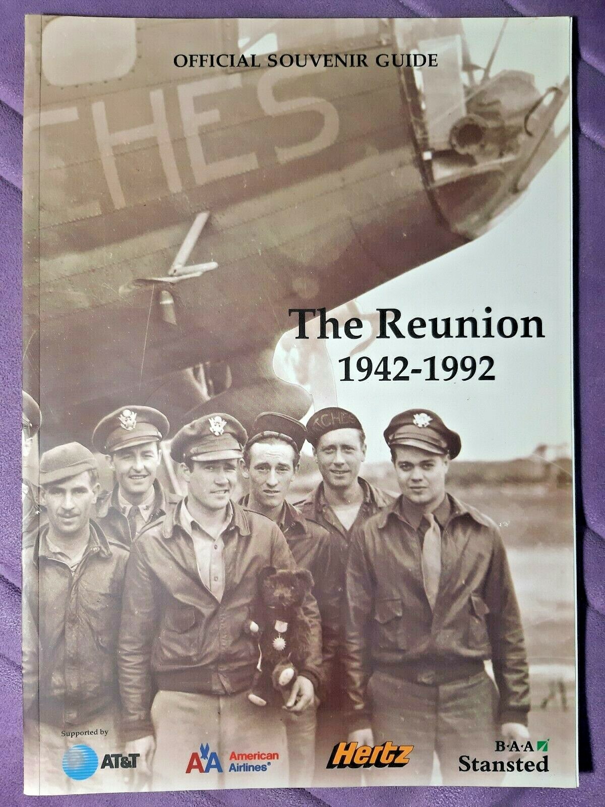 Official Souvenir Guide – 50th Anniversary US Air Corps in England. From 1992.