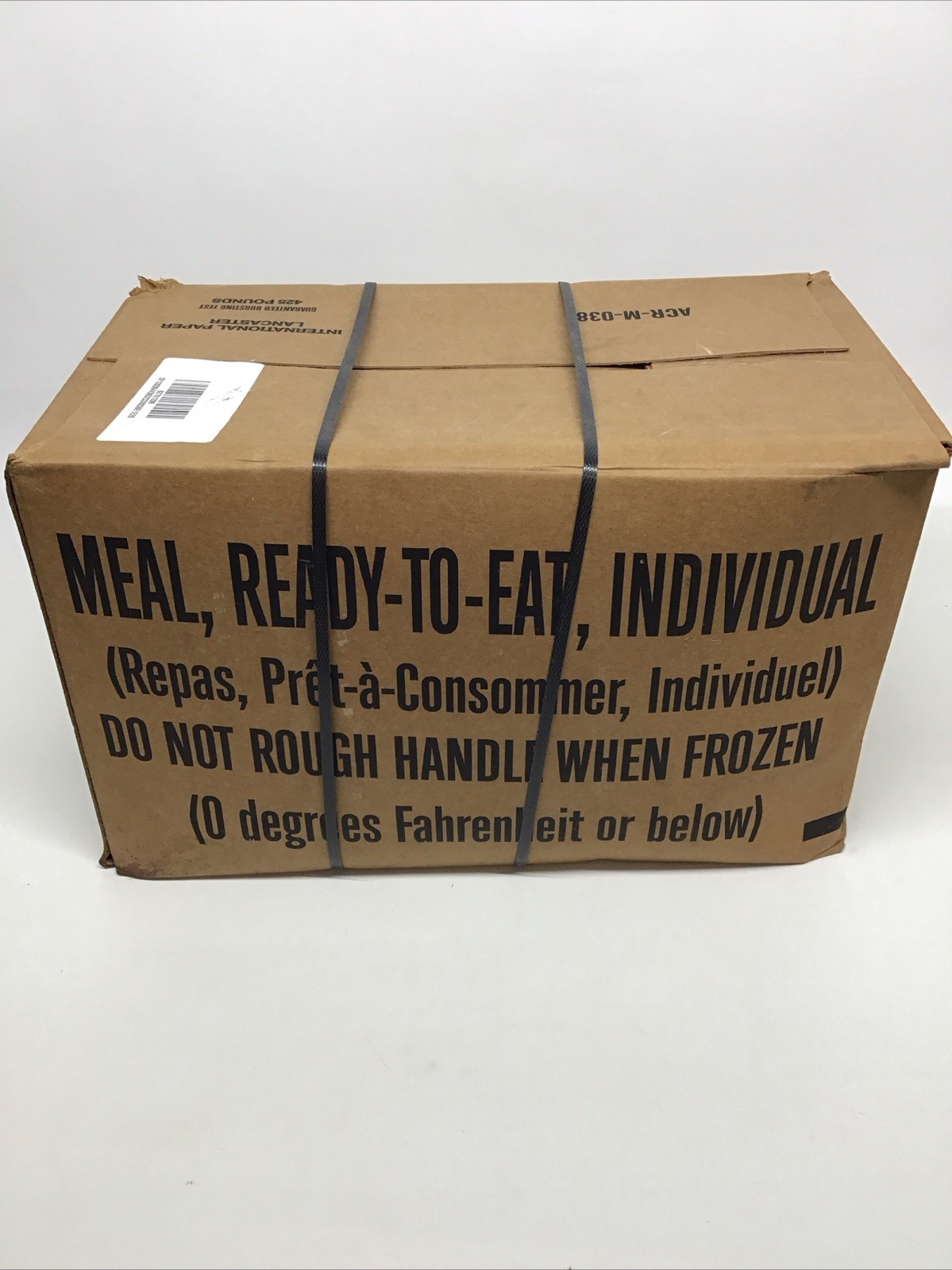 Meal Ready To Eat Unopened Case A Menus 1-12 01/21 (12 Meals) New Old Stock