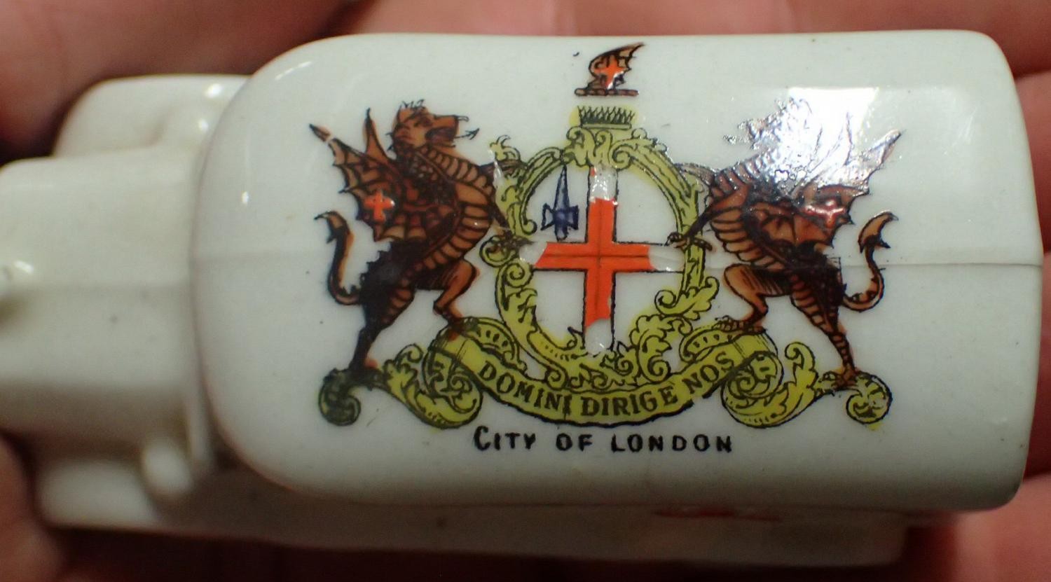 ww1 crested China / porcelain Ambulance
