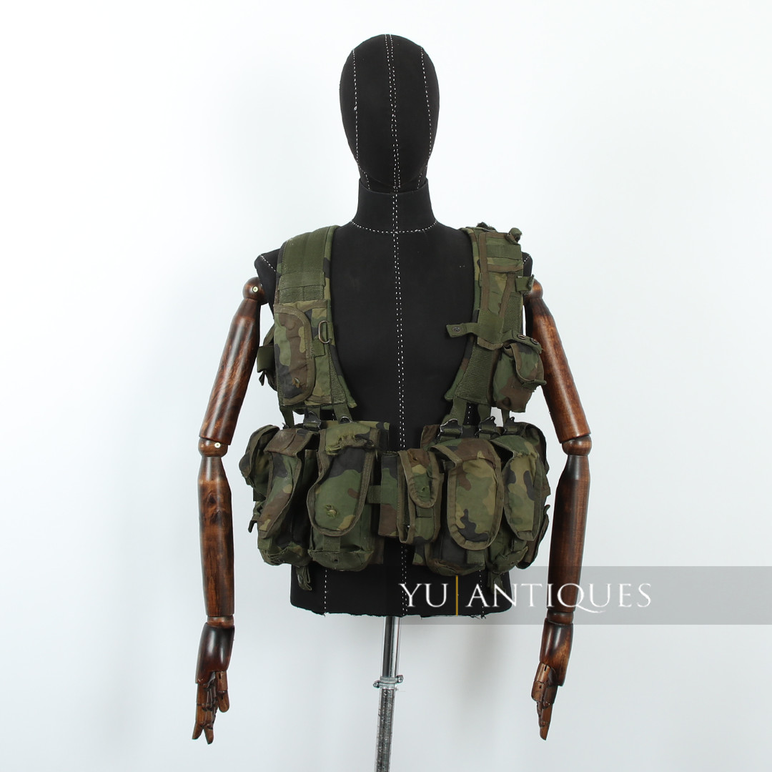 Serbia Army Special Forces M03 Oak Leaf Pattern Camo Israel IDF Type Combat Vest