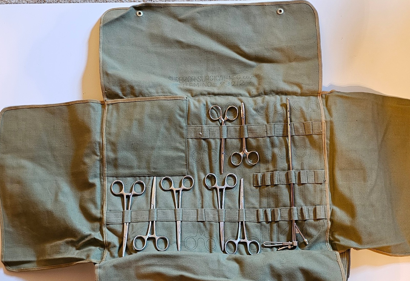 Army Surgical Set 9321000 – Basic Instrument Set WW2