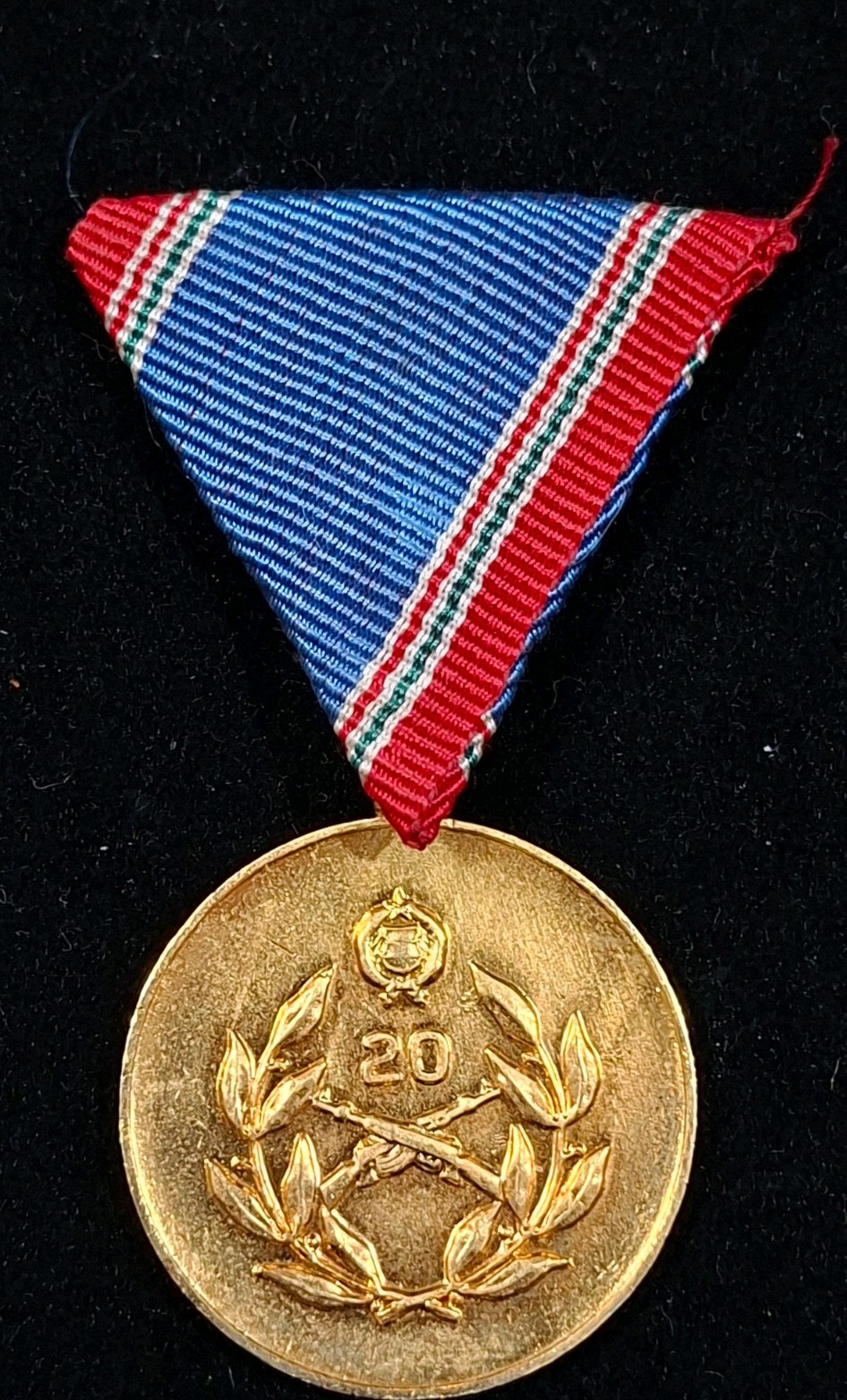 🇭🇺 Hungary Communist Era Hungarian National Defence Merit Medal for 20 years