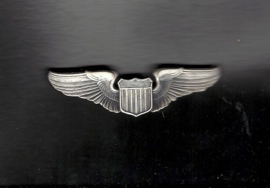 US Air Force Pilot Wings USAF GENUINE half size or mini badge USA Made