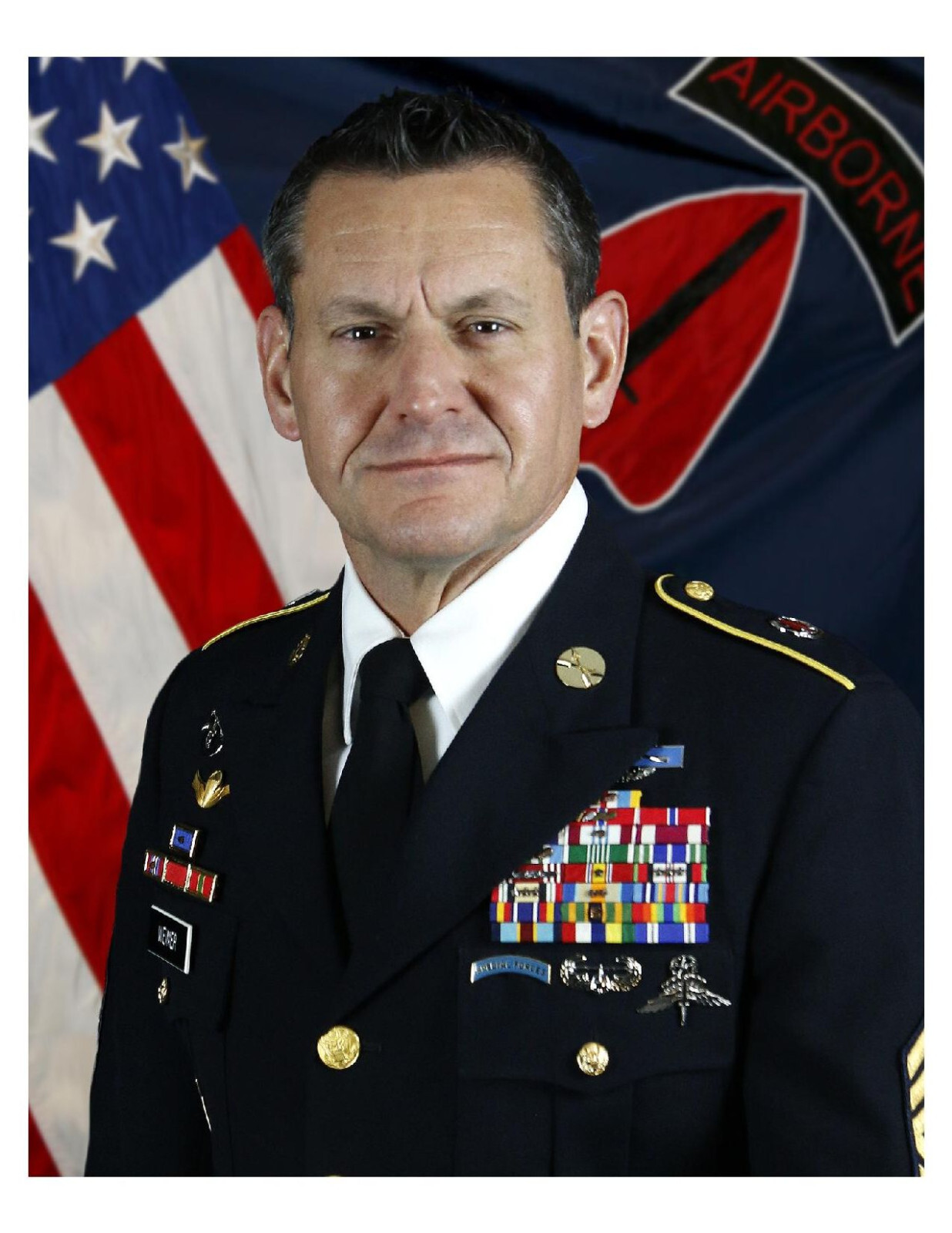 United States Army Sergeant Michael R. Weimer 8×10 Portrait Photo On 8.5″ x 11″