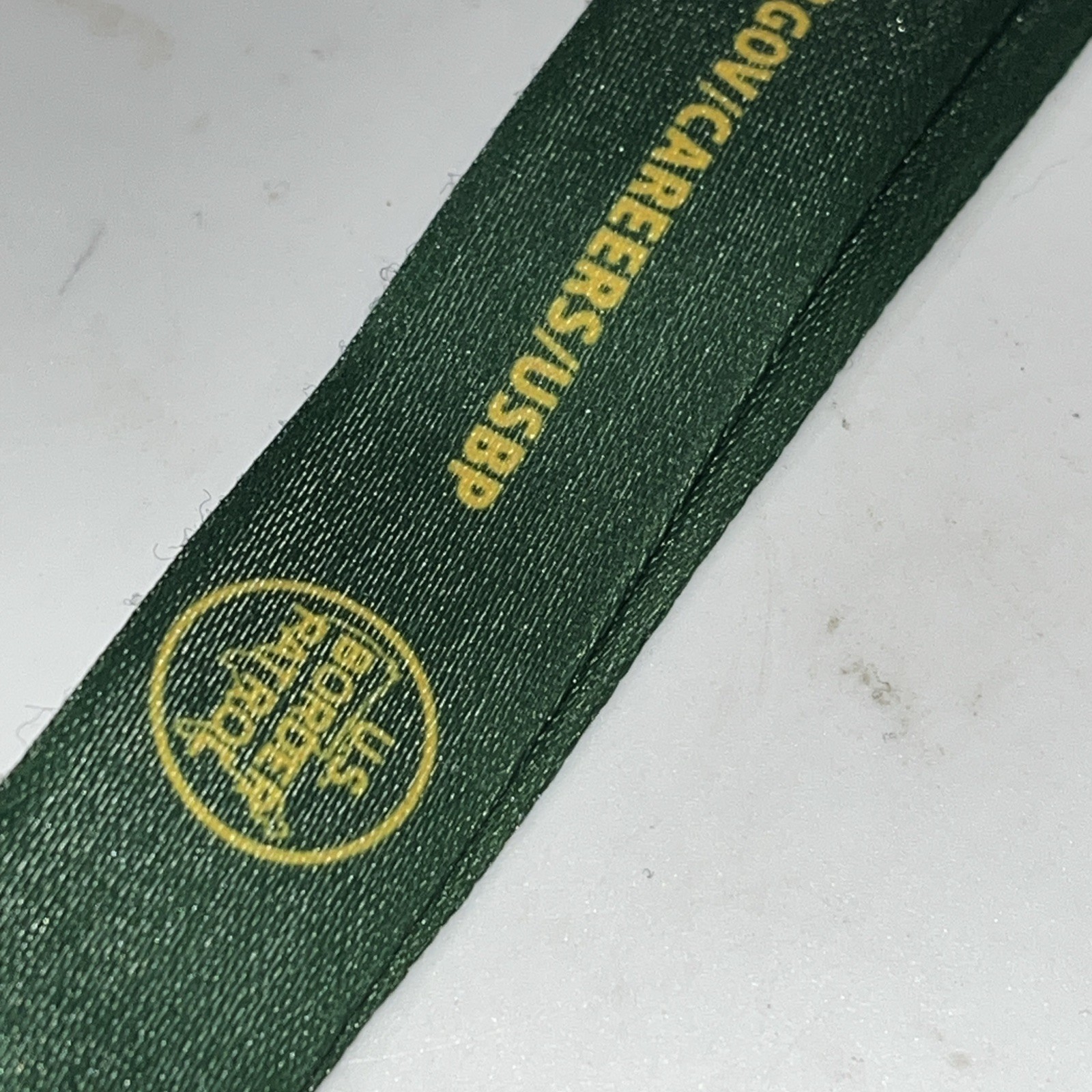 U.S. Border Patrol Key Chain , Clip End, Material Loop For Wrist-New-America