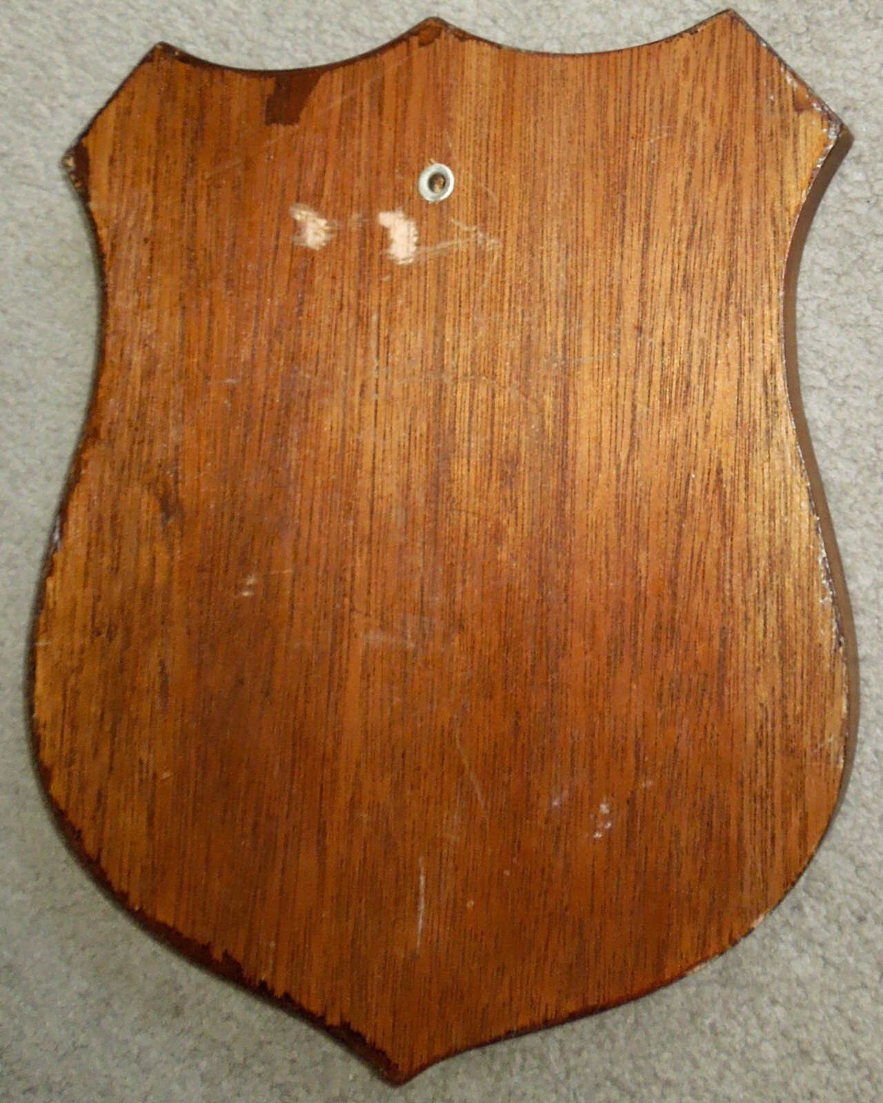 1986 USS San Jose AFS-7 Plaque…Hand Painted, Carved Wood Presentation Plaque