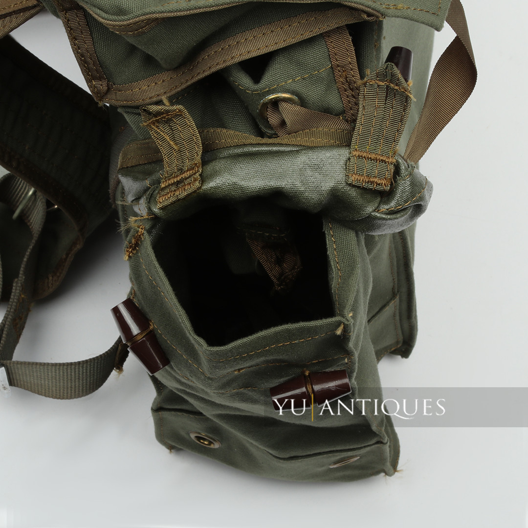 Vintage Genuine Yugoslavia Serbia Paratrooper 63rd Brigade Parachute Backpack
