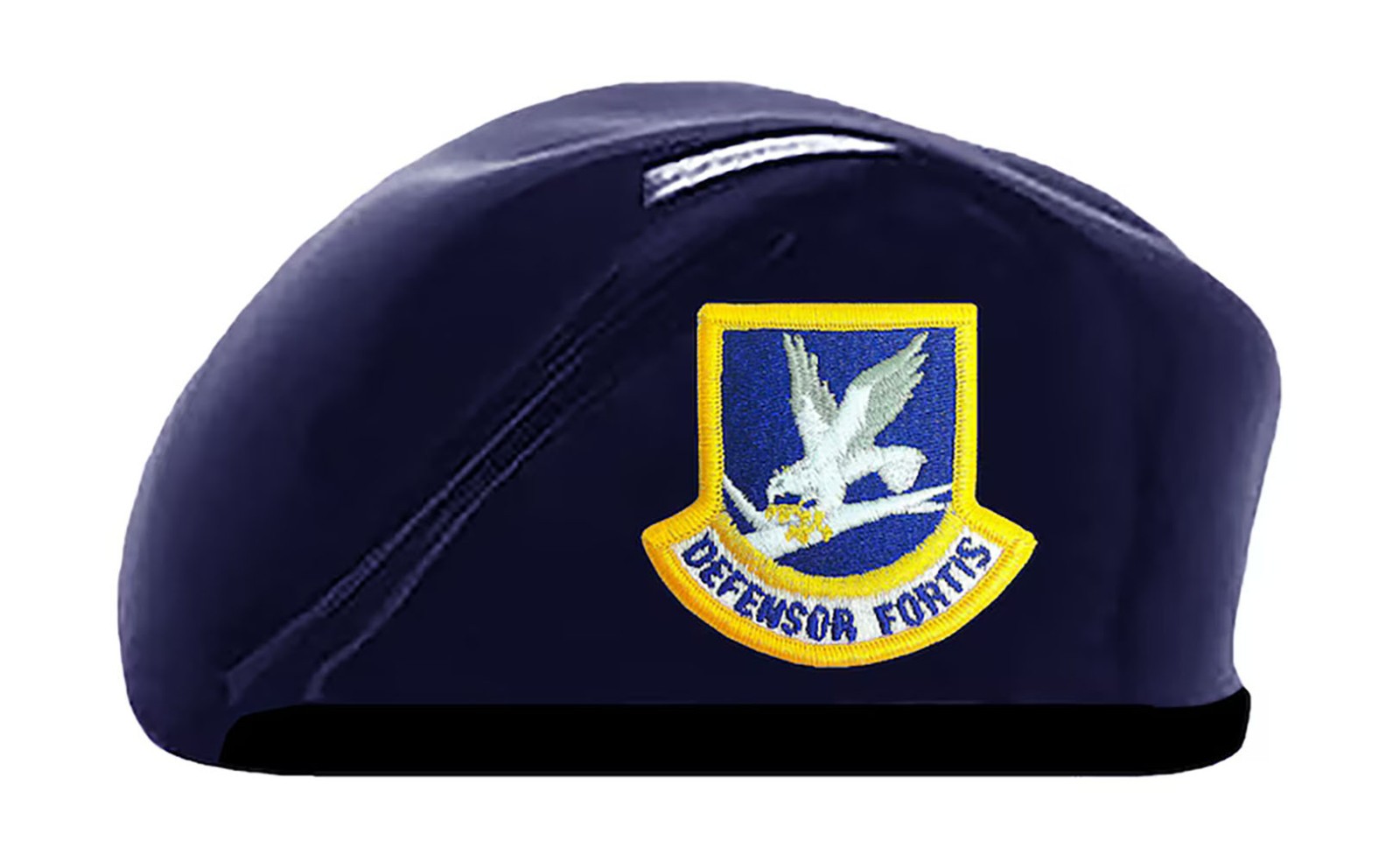 Air Force Enlisted Security Forces Military Blue Ceramic Beret-Veteran Owned
