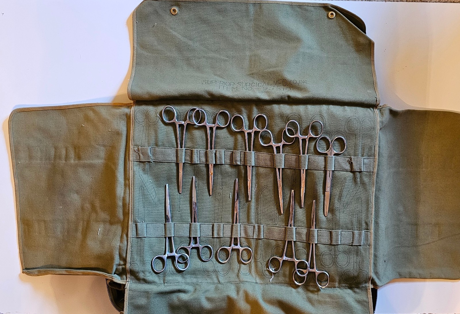 Army Surgical Set 9321000 – Basic Instrument Set WW2