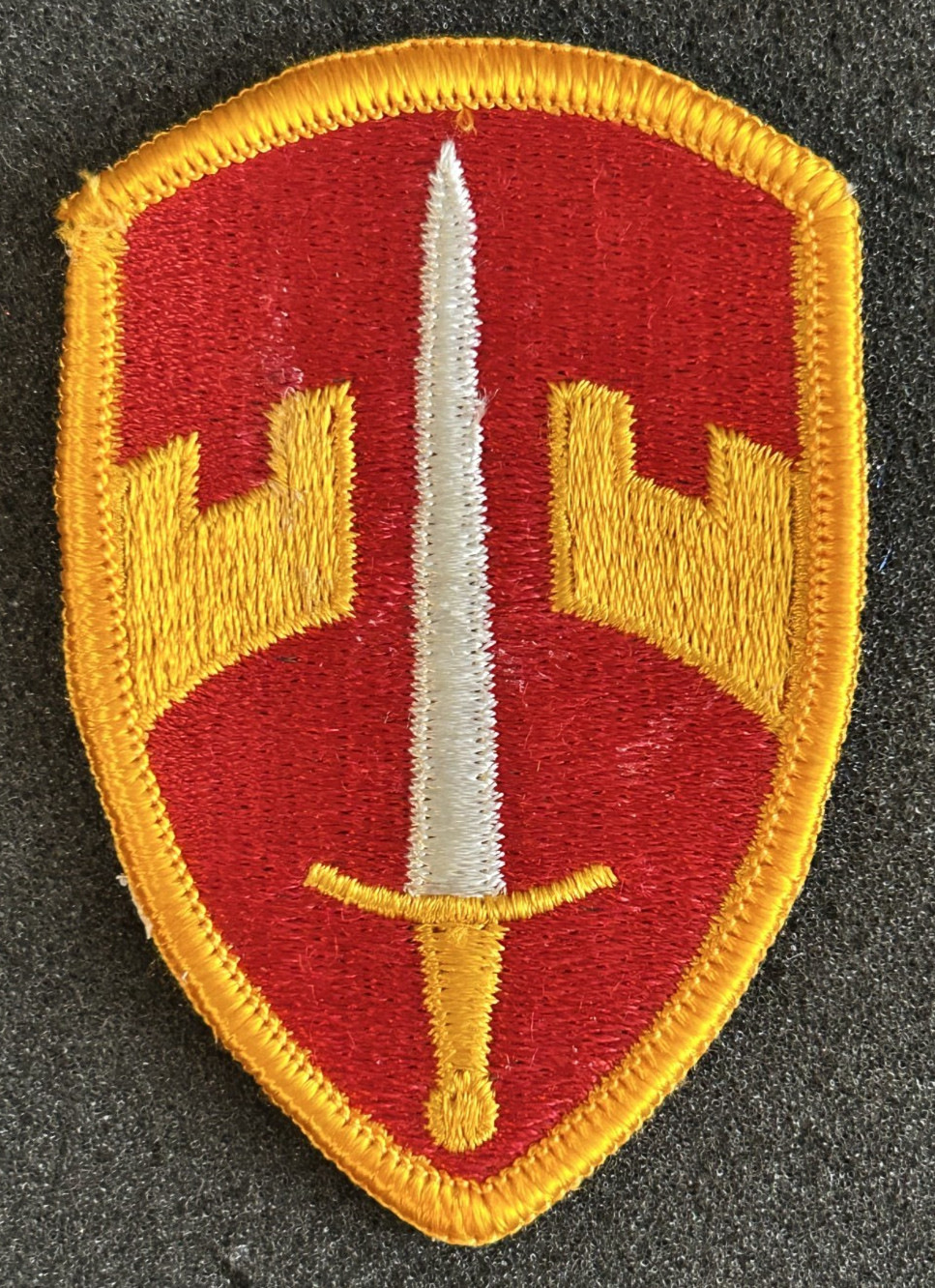 US Army Patch: Military Assistance Command – Vietnam (MACV), Merrowed Edge
