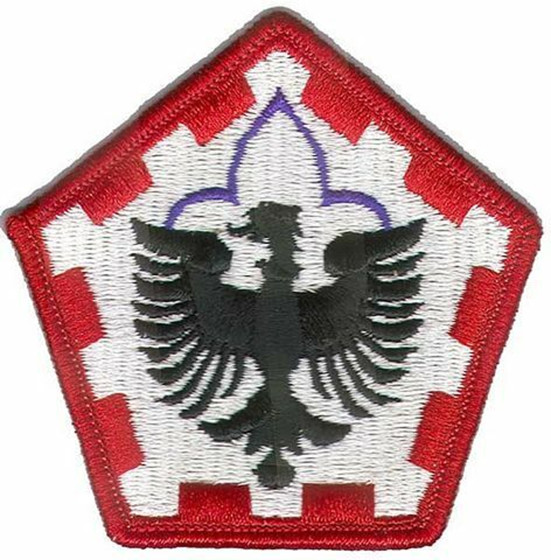 US ARMY 555TH ENGINEER GROUP CLASS A PATCH – FULL COLOR