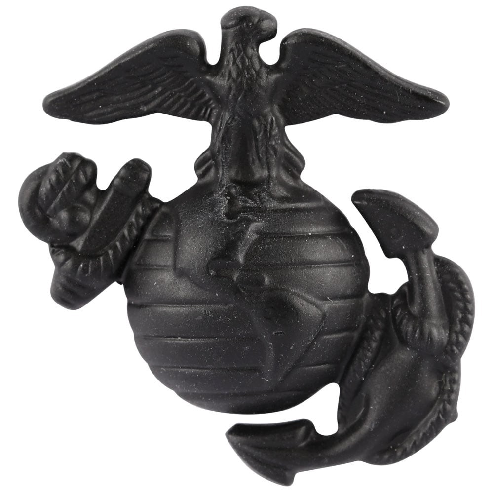 Marine Corps Enlisted Collar Insignia Black