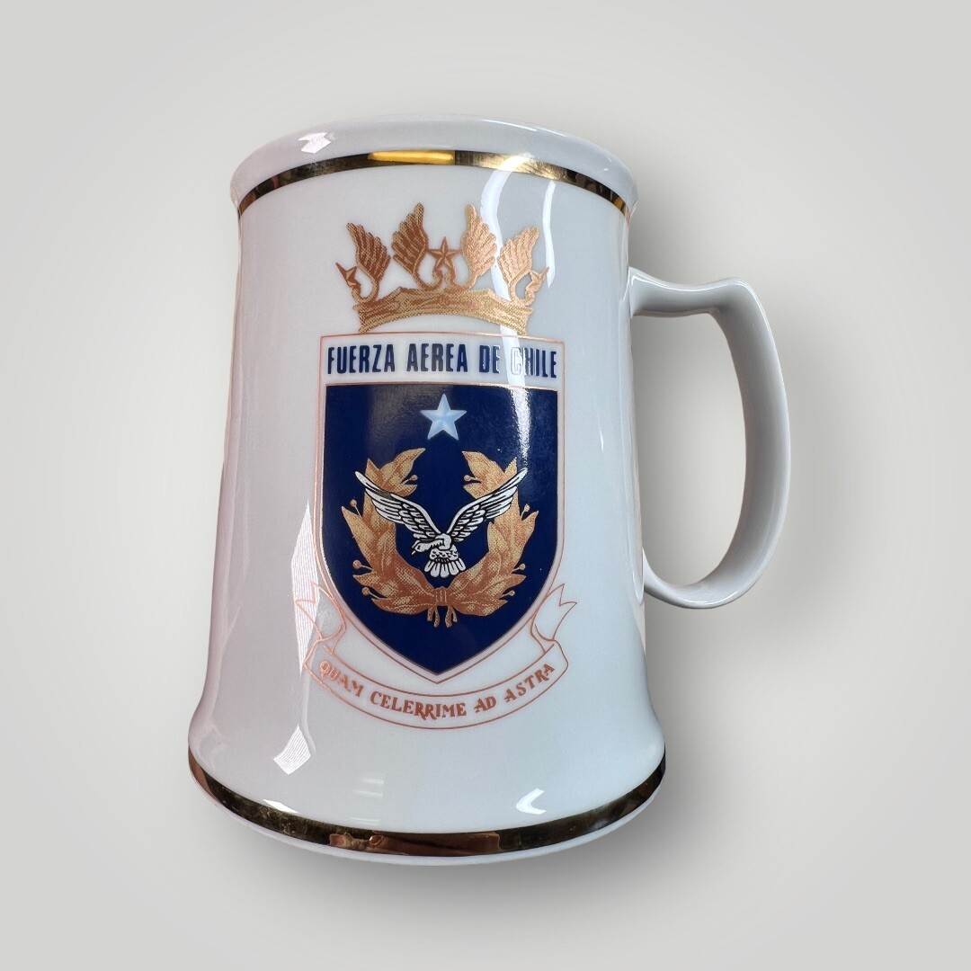 Fuerza Aerea de Chile – Quam Celerrime Ad Astra Mug Florencia Fine Porcelain Mug