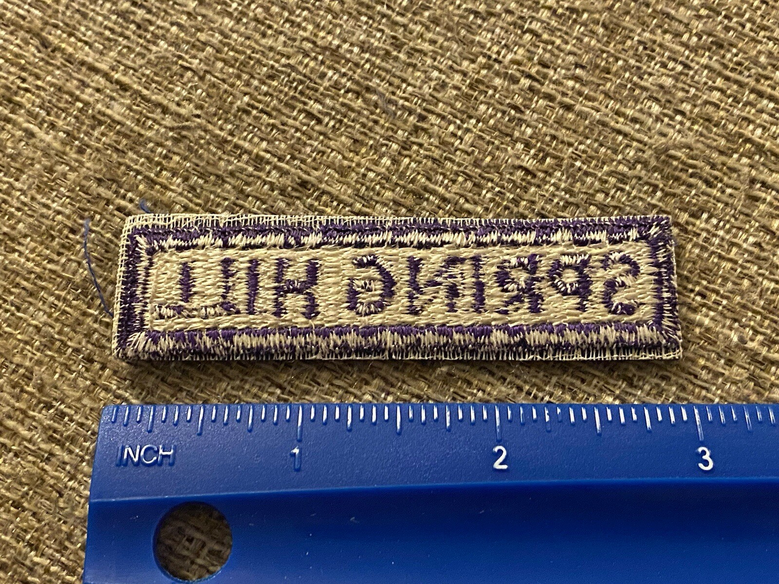 US ROTC Spring Hill GUARD TAB PATCH US Army INV7825