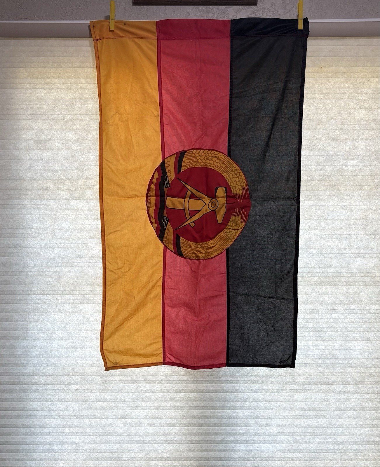 Cold War (East Germany) Official State Flag, German Democratic Republic (GDR)