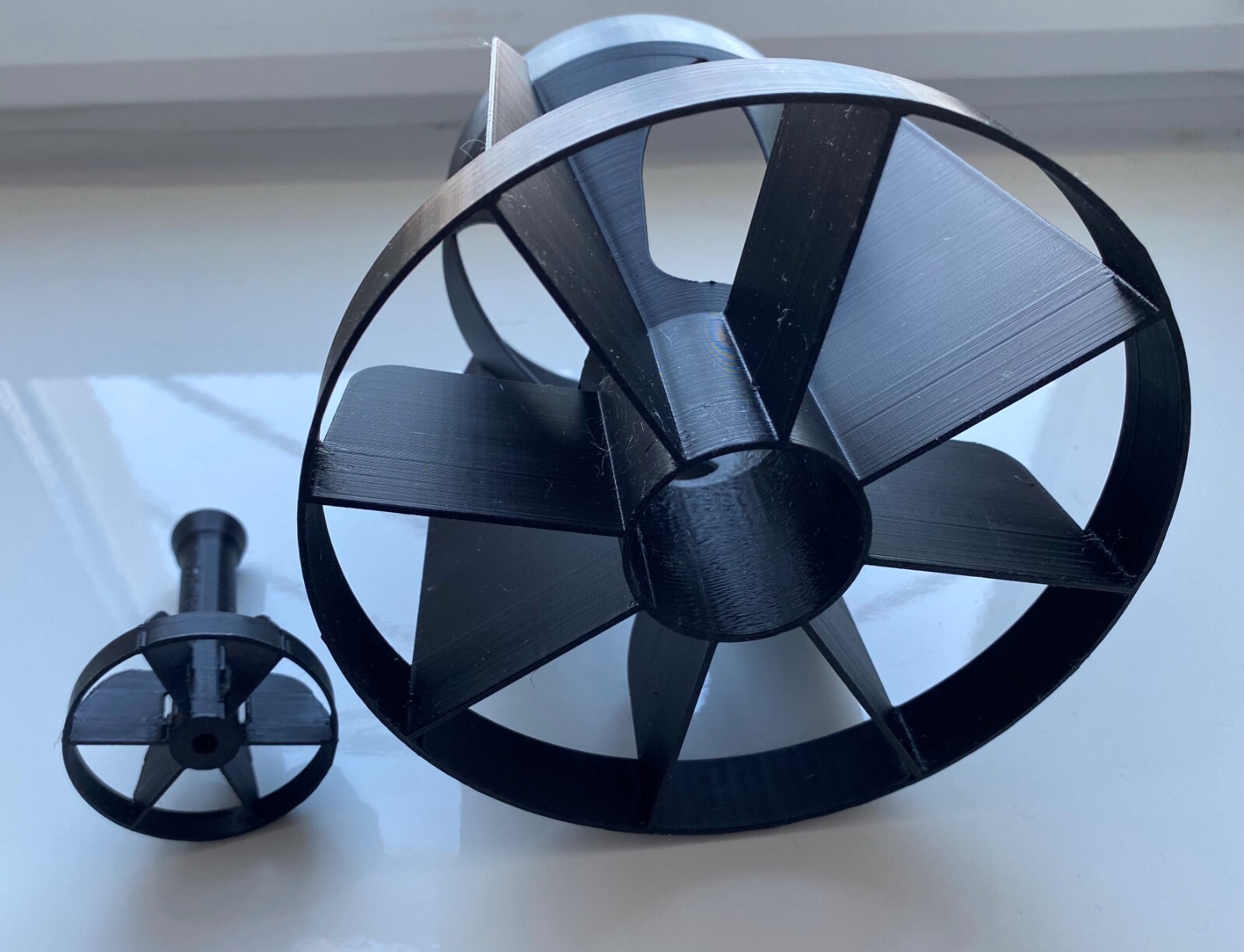 War in Ukraine. 3D-printing of an ammunition stabilizer from an FPV drone. 2 pcs