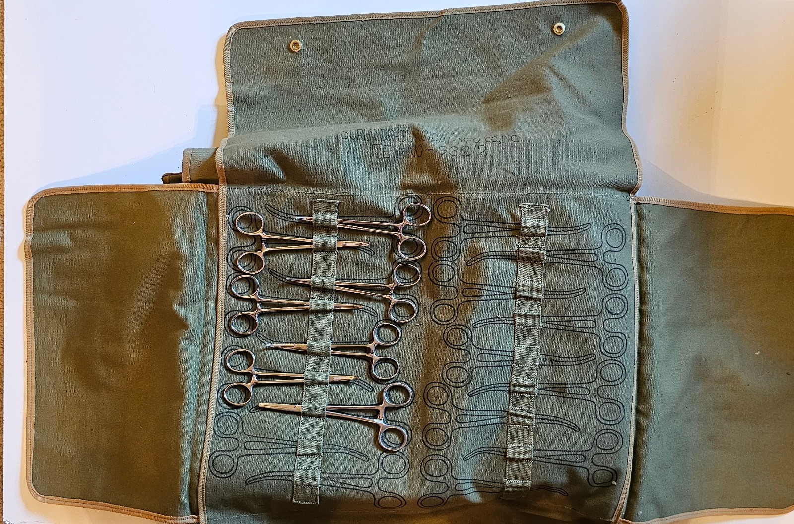 Army Surgical Set 9321000 – Basic Instrument Set WW2