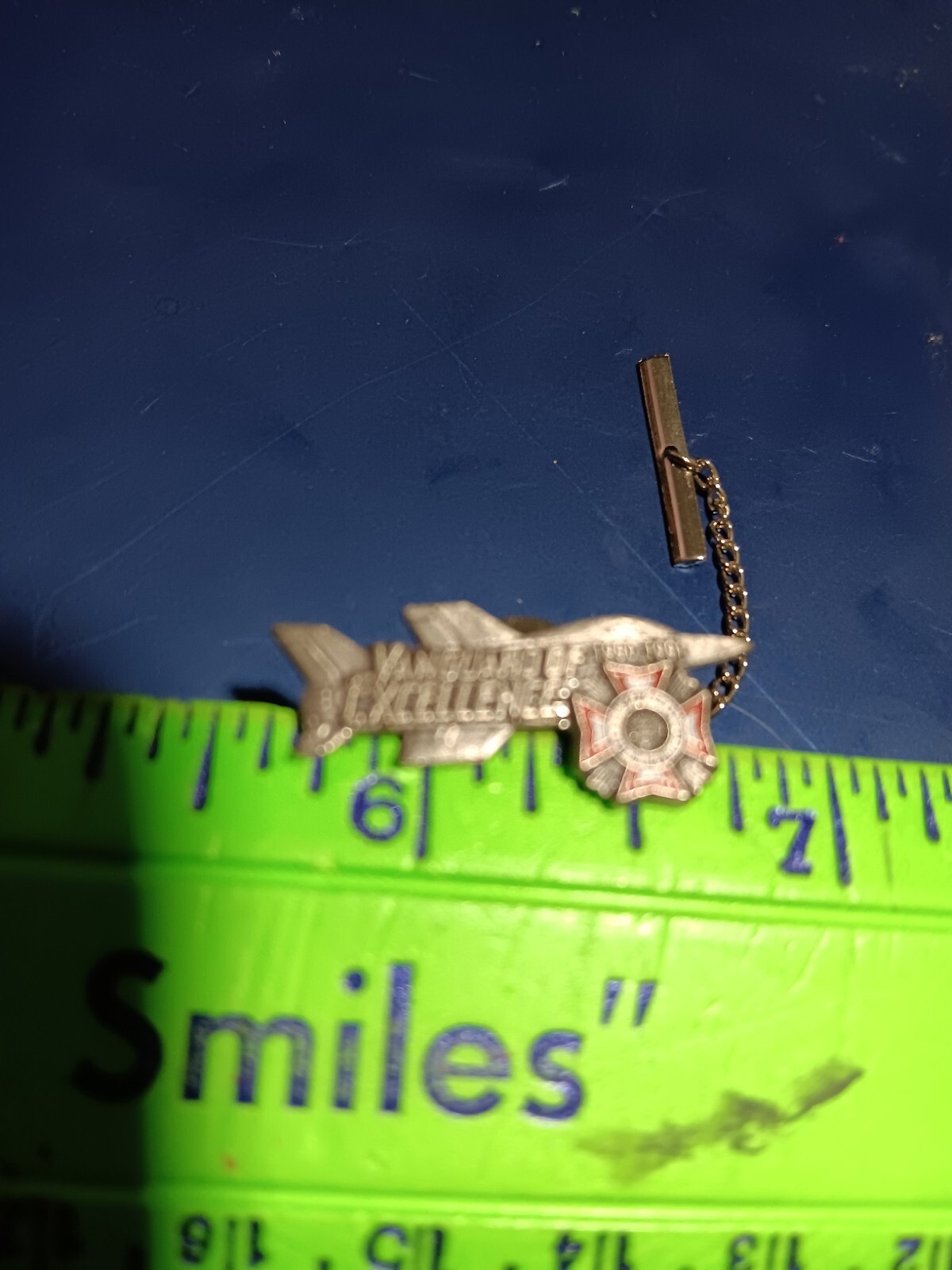 Tie Tack Pin- Airplane VFW Vanguard Of Excellence (24-235)