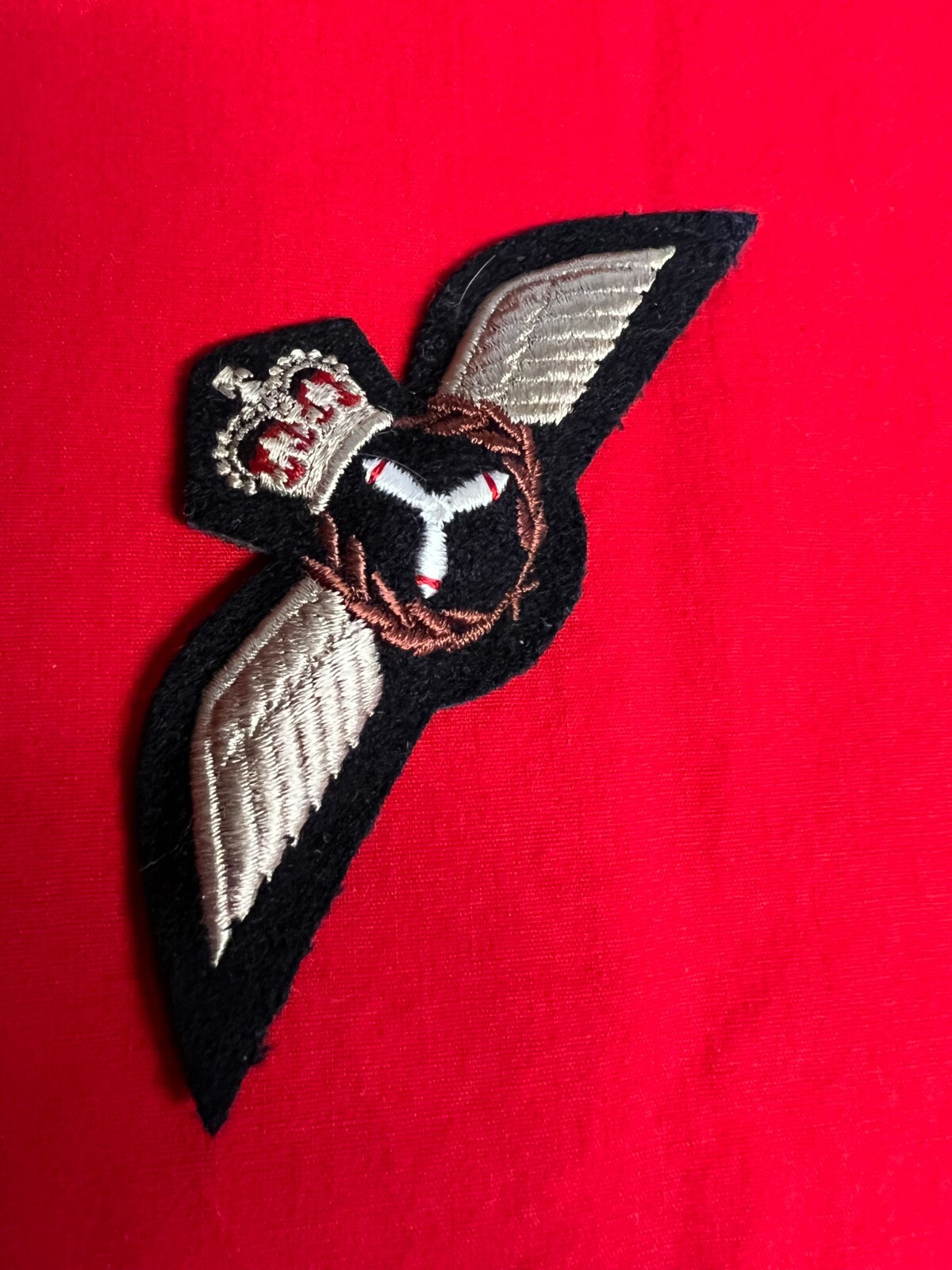 Post-1954 RCAF Flight Engineer Padded Wings Royal Canadian Air Force US SELLER