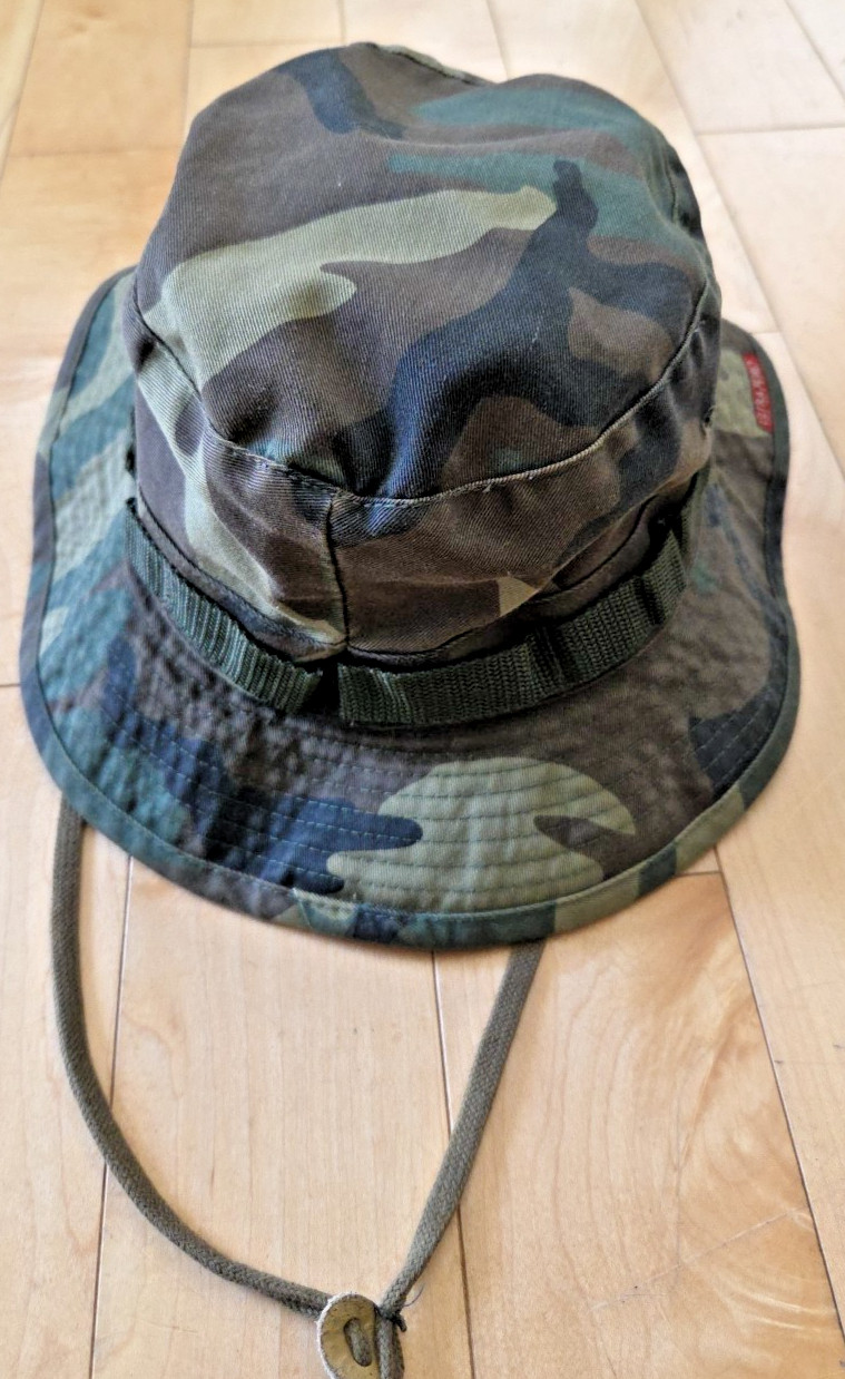 US Military Army Woodland Type 11 Hot Weather Sun Hat, J-44320 Size 7 1/2