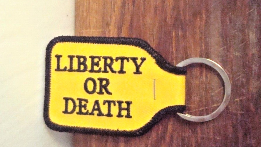 DON’T TREAD ON ME Embroidered Keychain Key Chain