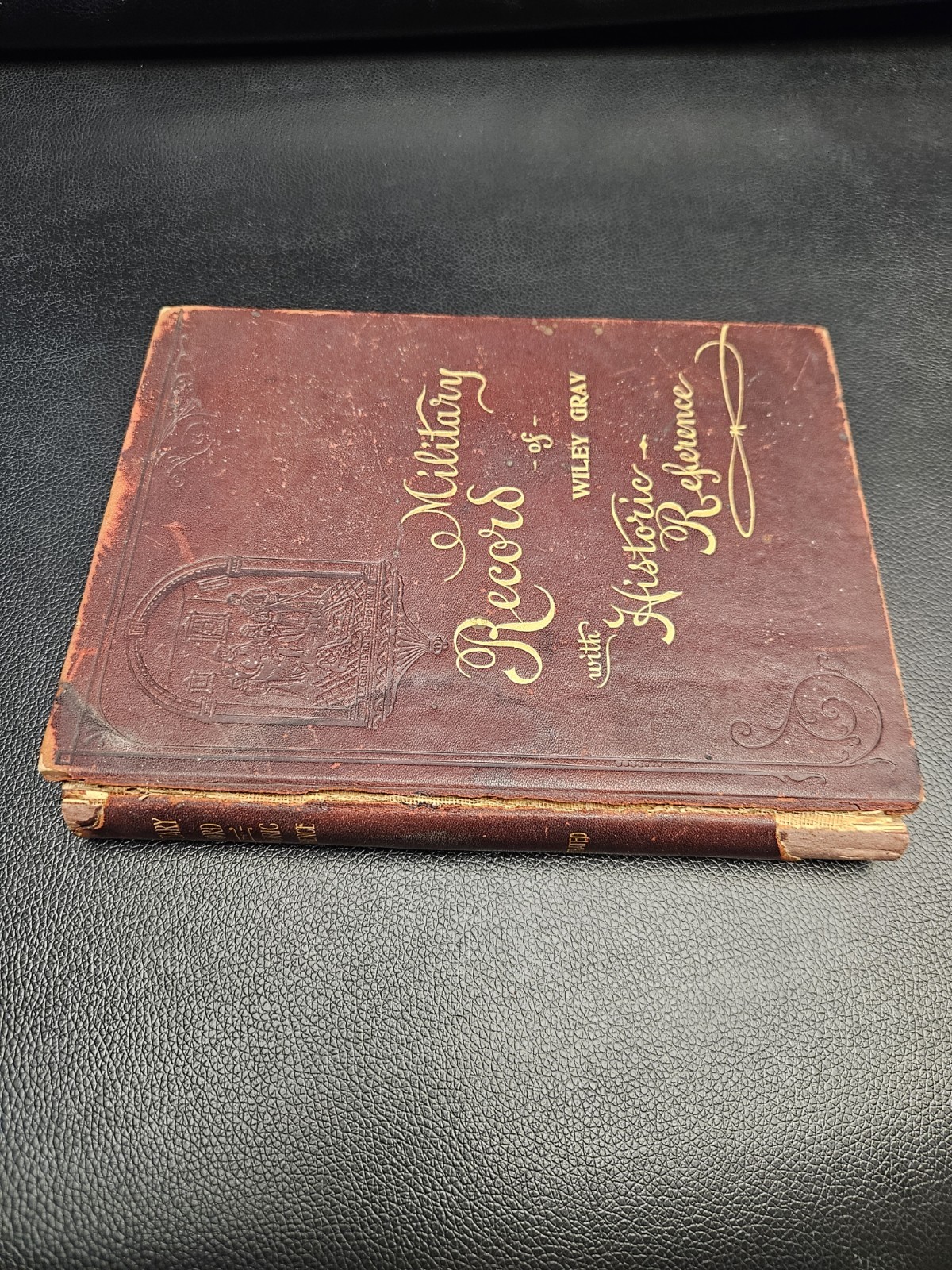 Rare Vintage Civil War 1865 Military Historical Discharged Papers Book Army Navy