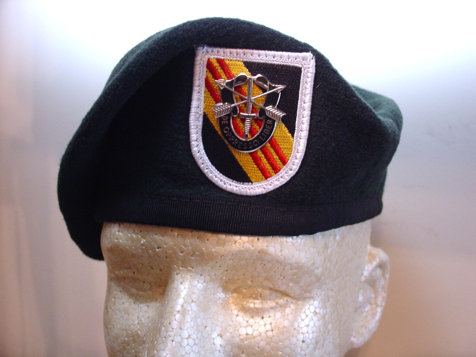 US ARMY 2016+ 5th Special forces Green Beret Shaved and shaped original