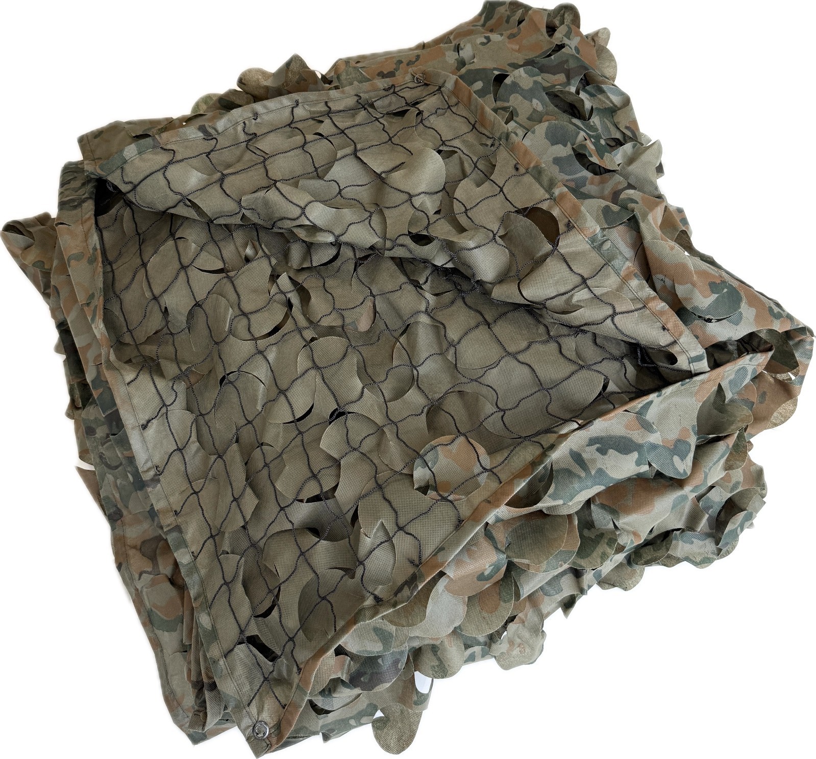 Camouflage net on a nylon base, anti-drone. Military net 3×5 meters