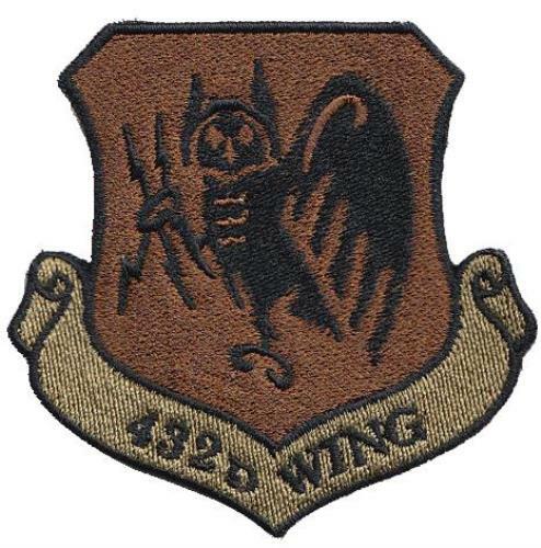 432d Wing – Spice Brown OCP Patch
