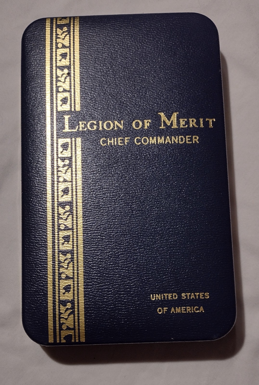 Legion Of Merit Chief Commander Medal Presentation Case CASE ONLY NO MEDAL