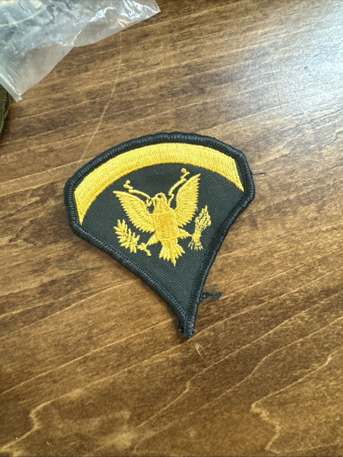 Unknown Lot of Vintage Military Patches, Hats, medal pin backs
