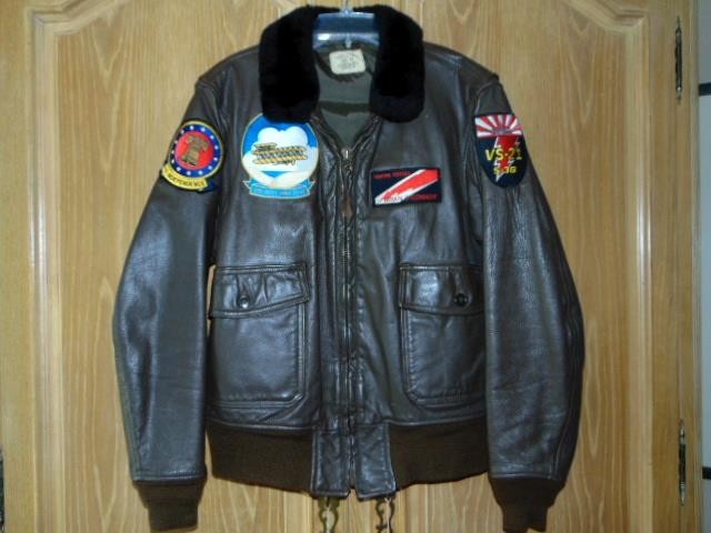 1970s US Navy Type G1 INTERMEDIATE FLYER’S BOMBER JACKET, Size 42, Ralph Edwards
