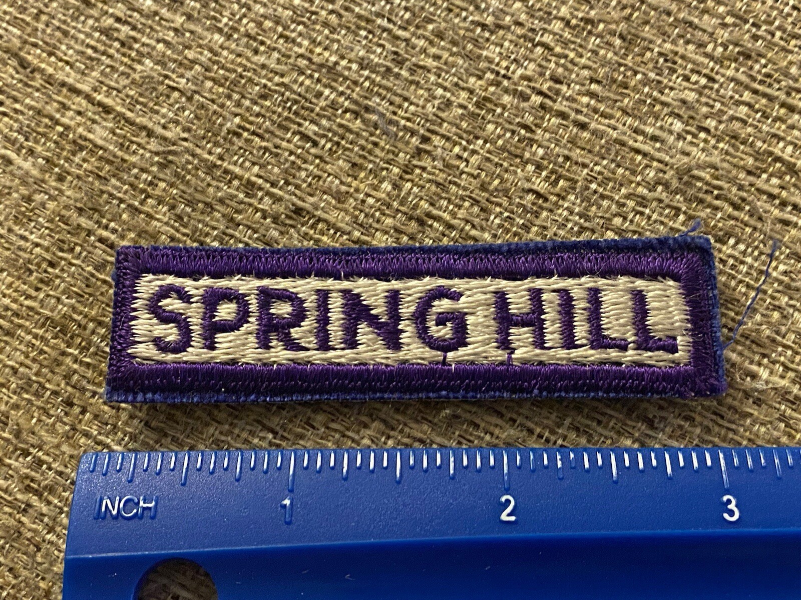 US ROTC Spring Hill GUARD TAB PATCH US Army INV7825