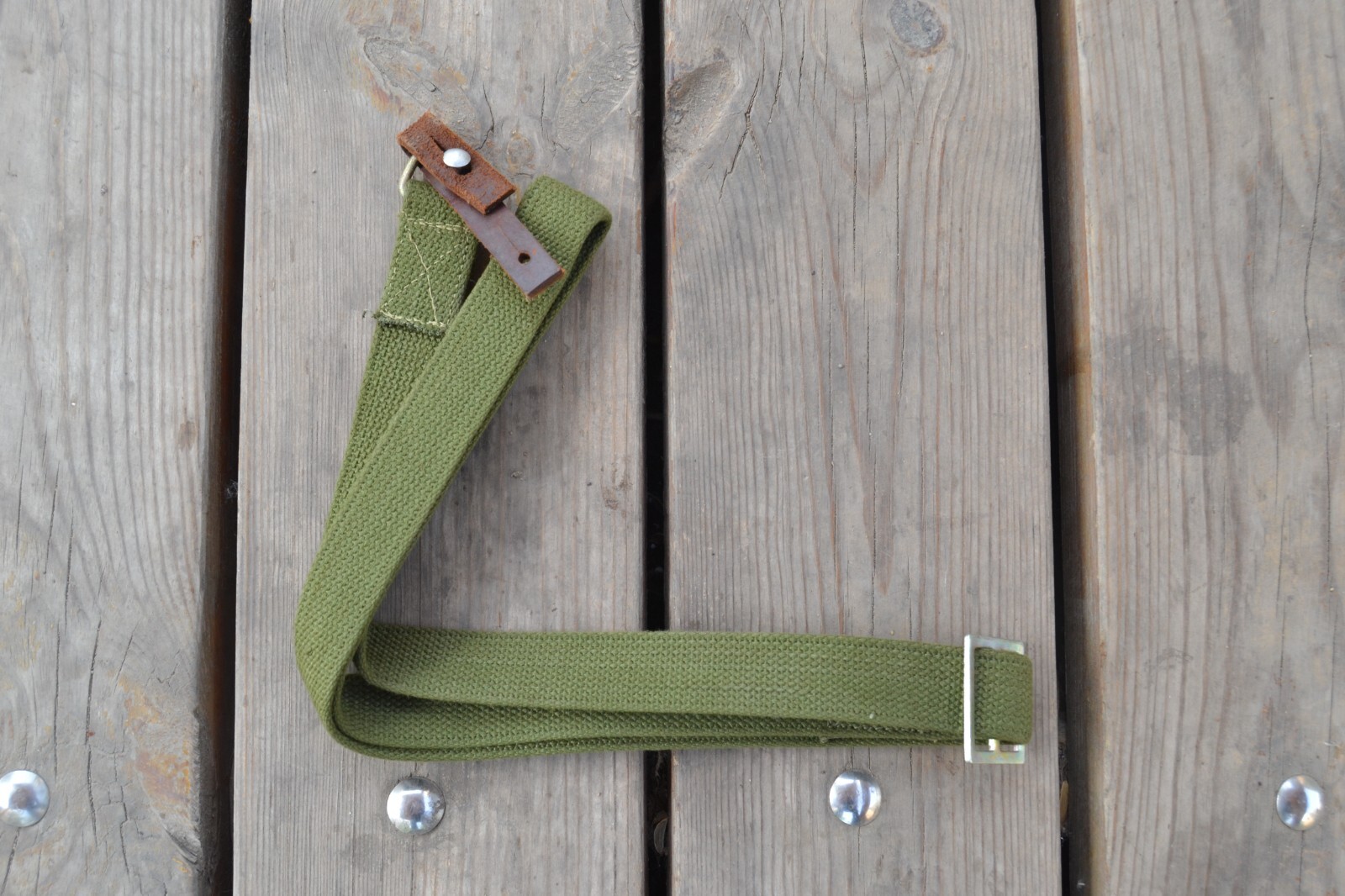 Chinese military surplus type 56 Norinco7.62 x 39 五六式 canvas web sling green 5#