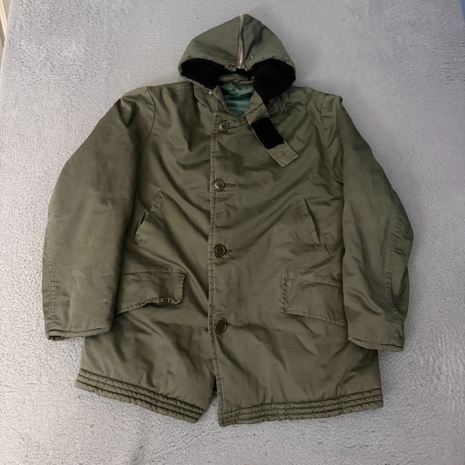 US Military B9 Parka Green Vintage