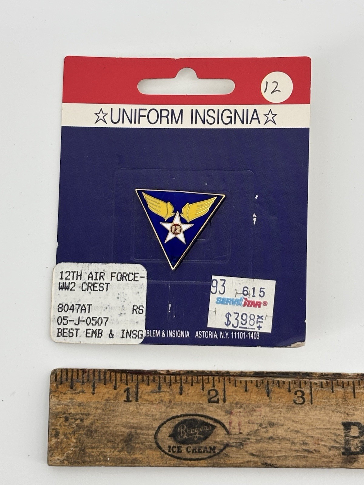 Vintage Army Military Insignia Pins Badges Collectible Unit Crest Airborne USAF