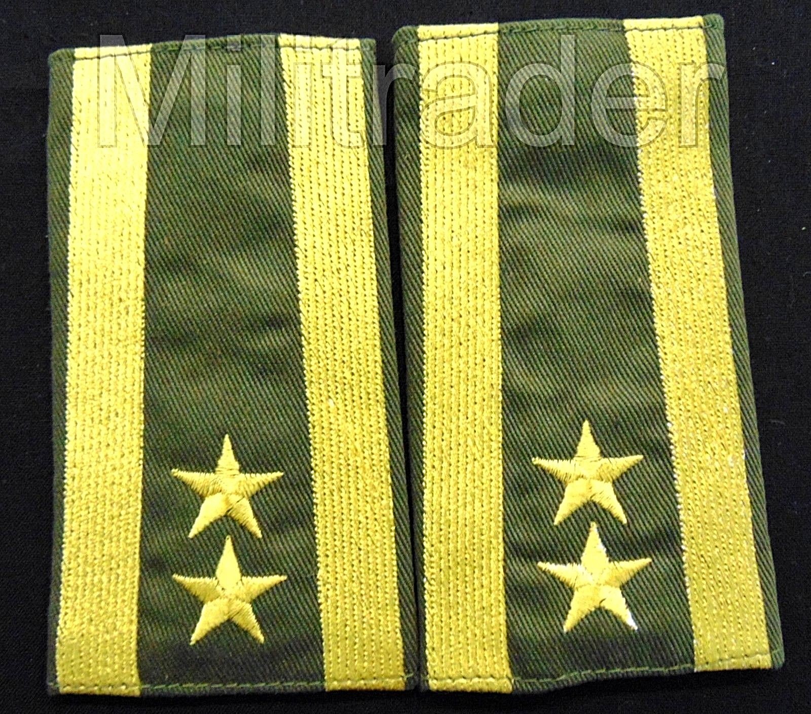 Norway Norwegian Lieutenant Colonel Epaulets