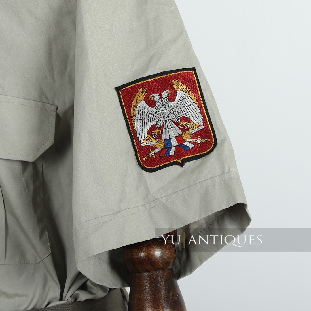 Vintage Yugoslavia Serbia General Bozidar Delic Signed Rank Service Duty Uniform
