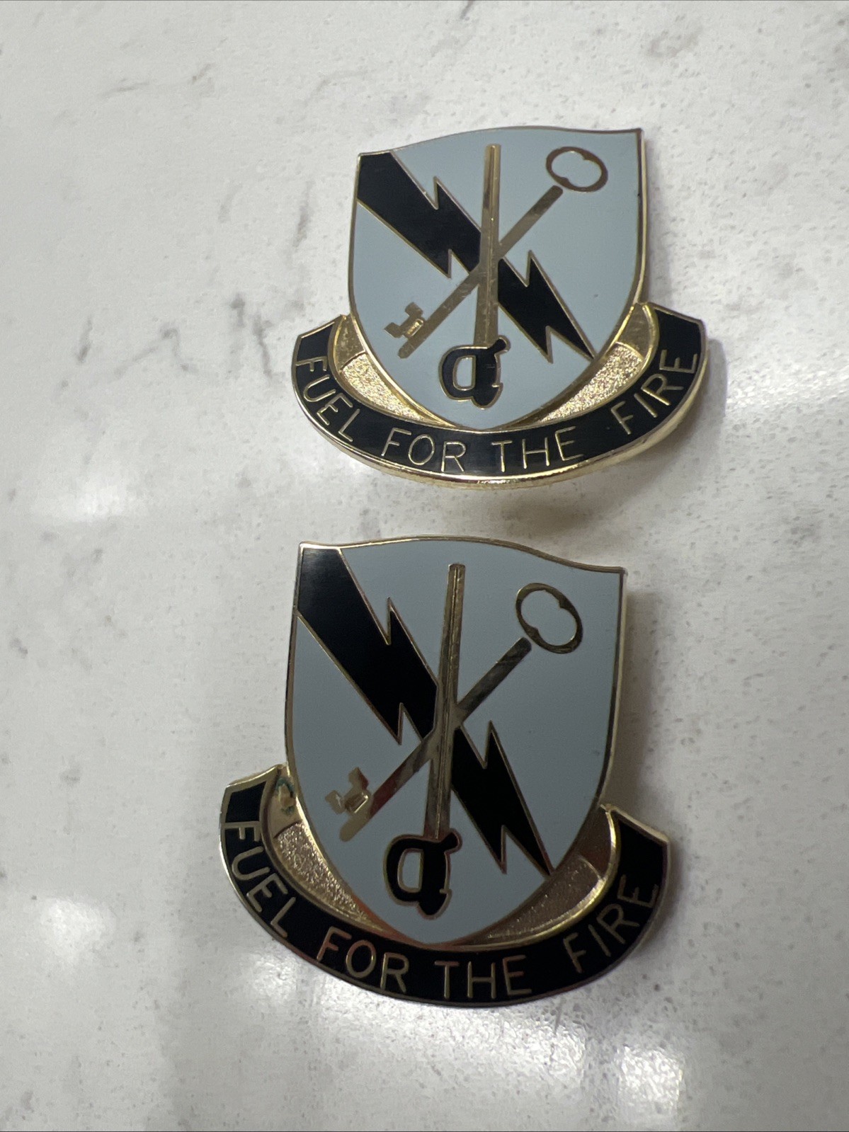 0746 Support Bn Unit Crest (Fuel For The Fire)