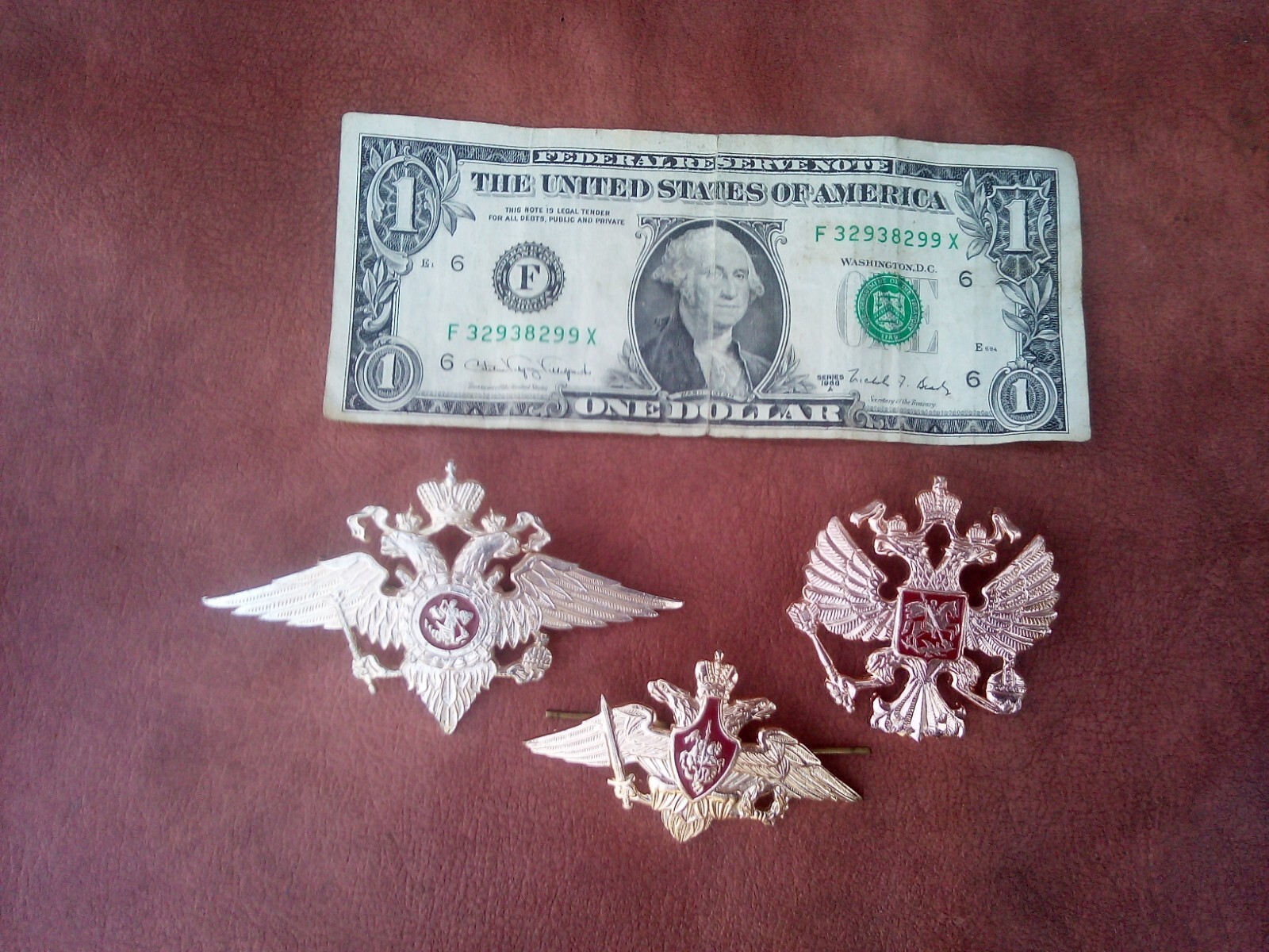 War in Ukraine 2022. Cockades of Russia 3 pieces